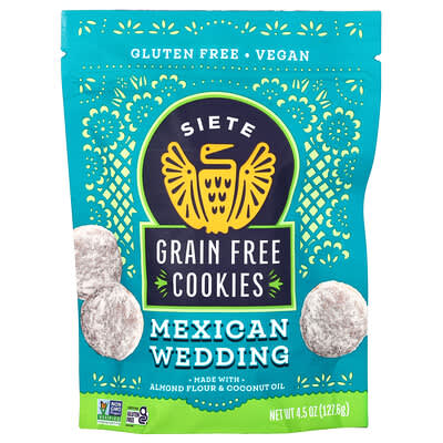 Беззерновое печенье Mexican Wedding, 4.5 oz (127.6 g)