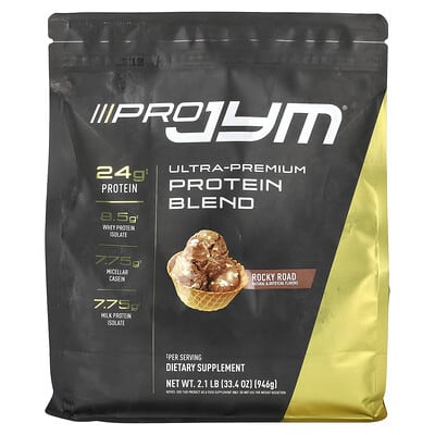 Протеиновая смесь Pro JYM Ultra-Premium, Rocky Road, 2.1 lb (946 g)