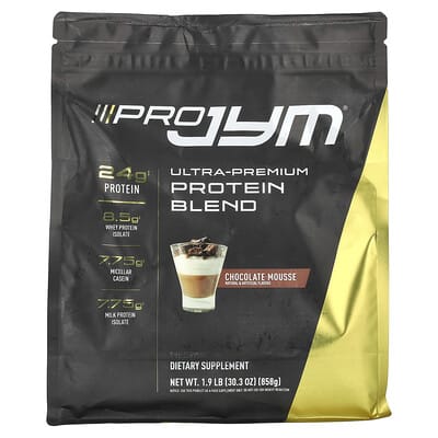 JYM Supplement Science Премиальная протеиновая смесь, Chocolate Mousse, 1.9 lb (858 g)