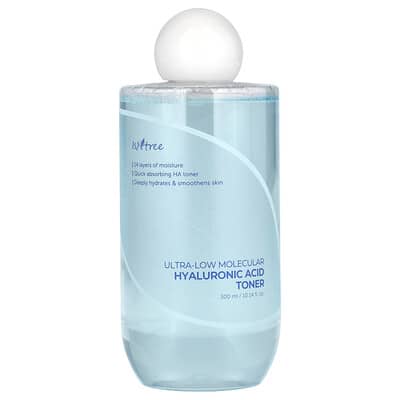Ультранизкомолекулярный тоник с гиалуроновой кислотой, 10.14 fl oz (300 ml)
