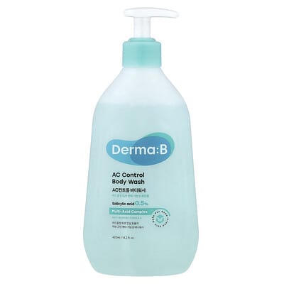 Гель для душа Derma:B AC Control, 14.2 fl oz (420 ml)