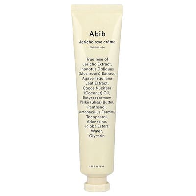 Крем Abib Jericho Rose Creme, Nutrition Tube, 2.53 fl oz (75 ml)