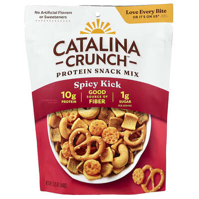Catalina Crunch смесь протеиновых снеков, Spicy Kick, 5.25 oz (148 g)