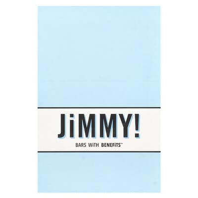 Протеиновый батончик JiMMY! Bars With Benefits™ Sea Salt Caramel Cookies 'N Cream 12 шт 2.05 oz (58 g) каждый