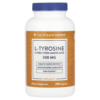 L-Tyrosine, 500 mg, 300 капсул
