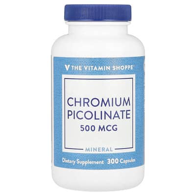 Chromium Picolinate, 500 mcg, 300 Capsules