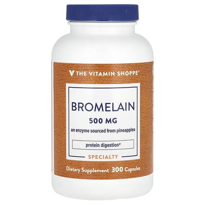Бромелаин, 500 mg, 300 капсул