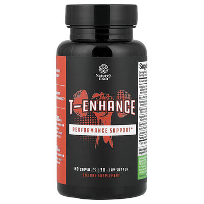Nature's Craft T-Enhance, 60 Capsules добавки