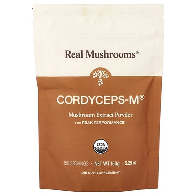 Cordyceps-M®, Organic Mushroom Extract Powder, 5.29 oz (150 g)