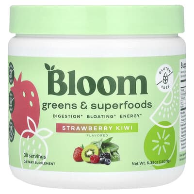 Greens & Superfoods, клубника-киви, 6.38 oz (180.9 g)