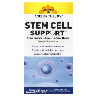 Ageless Theory, Stem Cell Support, 60 вегетарианских капсул