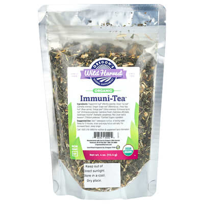 Органический чай Organic Immuni-Tea, 4 oz (113.5 g)