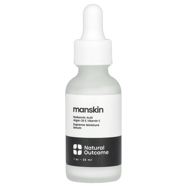 Natural Outcome Man Skin Supreme Moisture Serum сыворотка Fragrance Free 1 oz (30 ml)