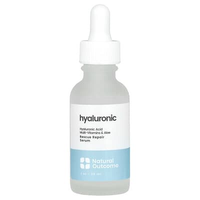 Natural Outcome Сыворотка Hyaluronic Rescue Repair без ароматизатора 1 oz (30 ml)