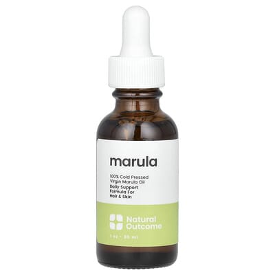 100% холодный отжим Marula Oil, 1 oz (30 ml)