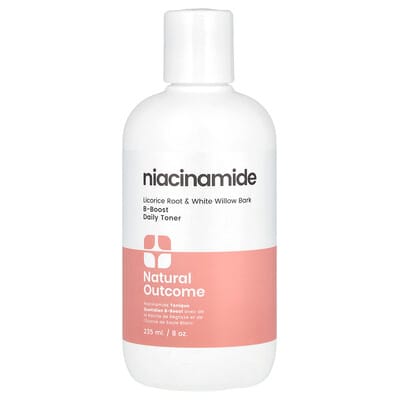 Niacinamide, B-Boost Daily Toner, Fragrance Free, 8 oz (236 ml)