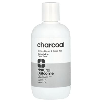 Очищающее средство для лица Charcoal, Detoxifying Face Wash, 8 oz (236 ml)