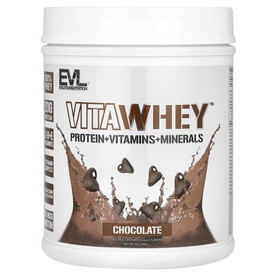VitaWhey™, шоколад, 21 oz (596 g)