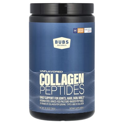 Коллагеновые пептиды, без вкуса, 10 oz (283 g)