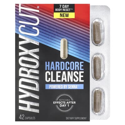 Hardcore Cleanse, 42 капсулы