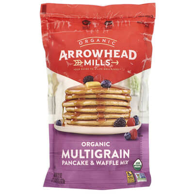 Organic Multigrain Pancake & Waffle Mix, 22 oz (623 g)