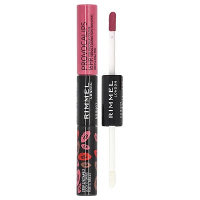 Provocalips, 16HR Kiss Proof Lip Color, 200 I'll Call You, 0.14 fl oz (4 ml) / 0.1 fl oz (3 ml)