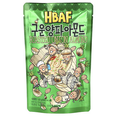 HBAF Жареный миндаль с луком 4.23 oz (120 g)
