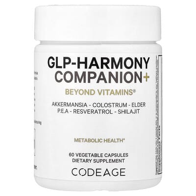 Codeage GLP-Harmony Companion+, 60 растительных капсул