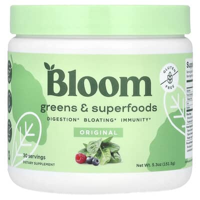 Bloom Greens & Superfoods, Original, 5.3 oz (151.5 g)
