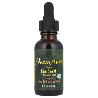 Органическое масло семян нима, 1 fl oz (30 ml)