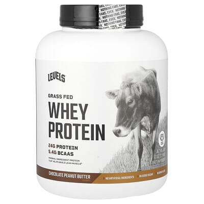 Levels протеин из сыворотки, шоколад-арахисовое масло, 5 lb (2.27 kg)