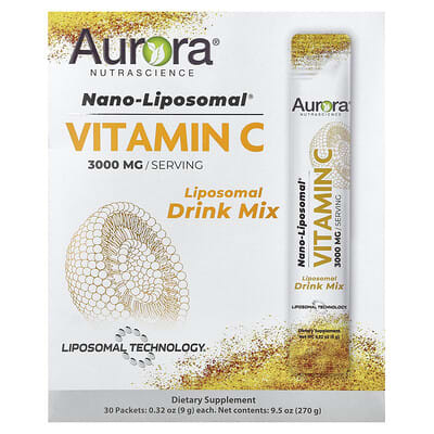 Nano-Liposomal® Витамин C, 30 пакетиков, 0.32 oz (9 g) каждый