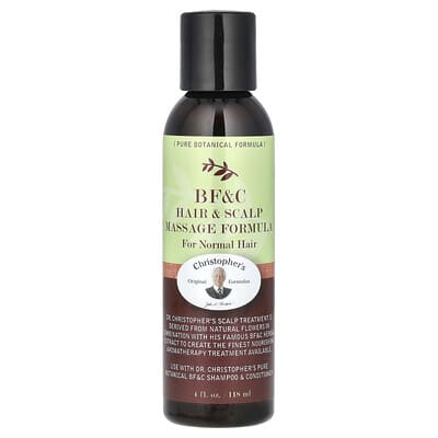 BF&C Hair & Scalp Massage Formula, For Normal Hair , 4 fl oz (118 ml)