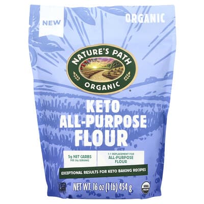 Nature's Path Organic Keto универсальная мука, 16 oz (454 g)