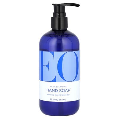 Hand Soap, Calming French Lavender, 12 fl oz (355 ml)