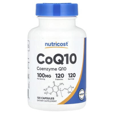 CoQ10, 100 mg, 120 капсул