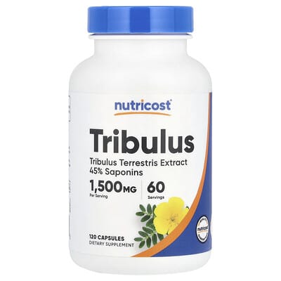 Nutricost Tribulus, 120 капсул (750 mg на капсулу)