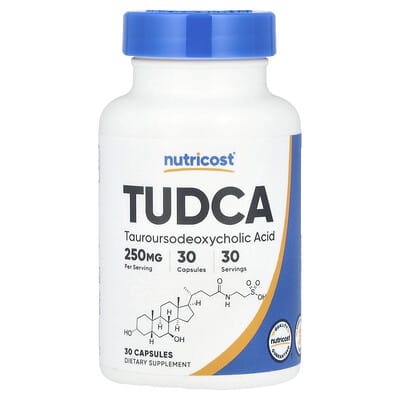 TUDCA, 250 mg, 30 капсул