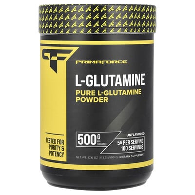 L-Glutamine, без вкуса, 1.1 lb (500 g)