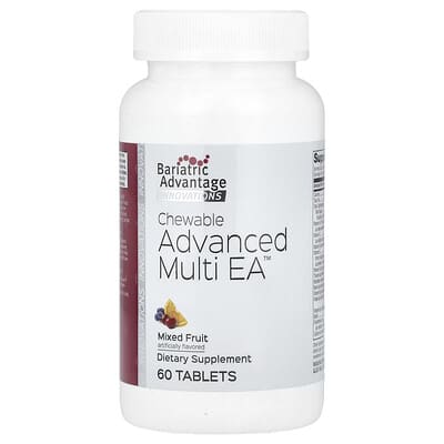Chewable Advanced Multi EA, Mixed Fruit, 60 таблеток