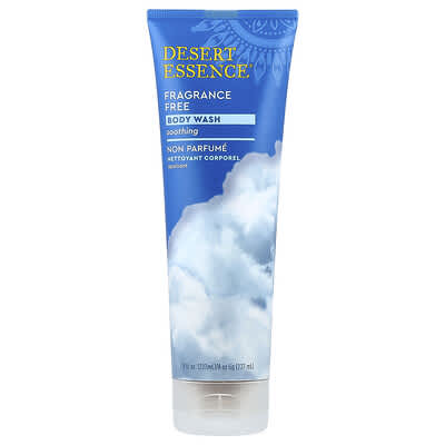 Body Wash, Fragrance Free, 8 fl oz (237 ml)
