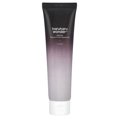 Haruharu Wonder, очищающий гель с черным рисом, без отдушек, 3.38 fl oz (100 ml)