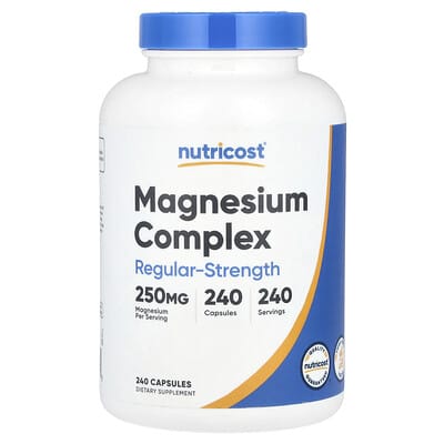 Комплекс магния Regular-Strength, 250 mg, 240 капсул