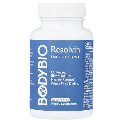 Resolvin, EPA, DHA + SPMs, 60 мягких капсул