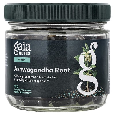 Ashwagandha Root, 180 жидких фитокапсул