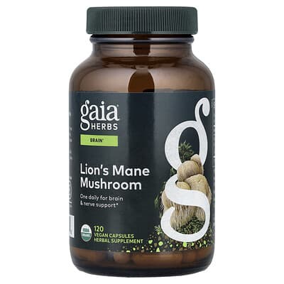 Lion's Mane Mushroom, 120 Vegan Capsules