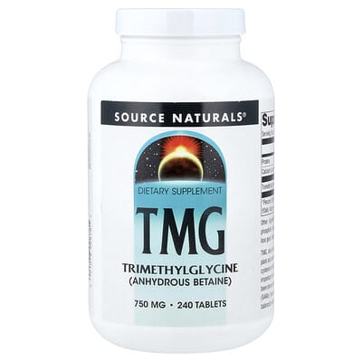 TMG, 750 mg, 240 таблеток