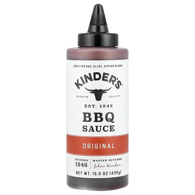 KINDER'S Соус BBQ, оригинальный, 15.5 oz (439 g)