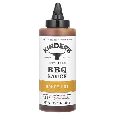 BBQ Sauce, Honey Hot , 15.5 oz (439 g)