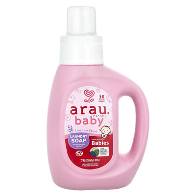 Laundry Soap, Lavender, 27 fl oz (800 ml)